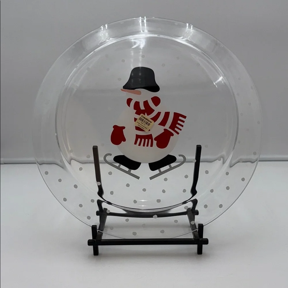 Crate & Barrel Skating Snowman 13